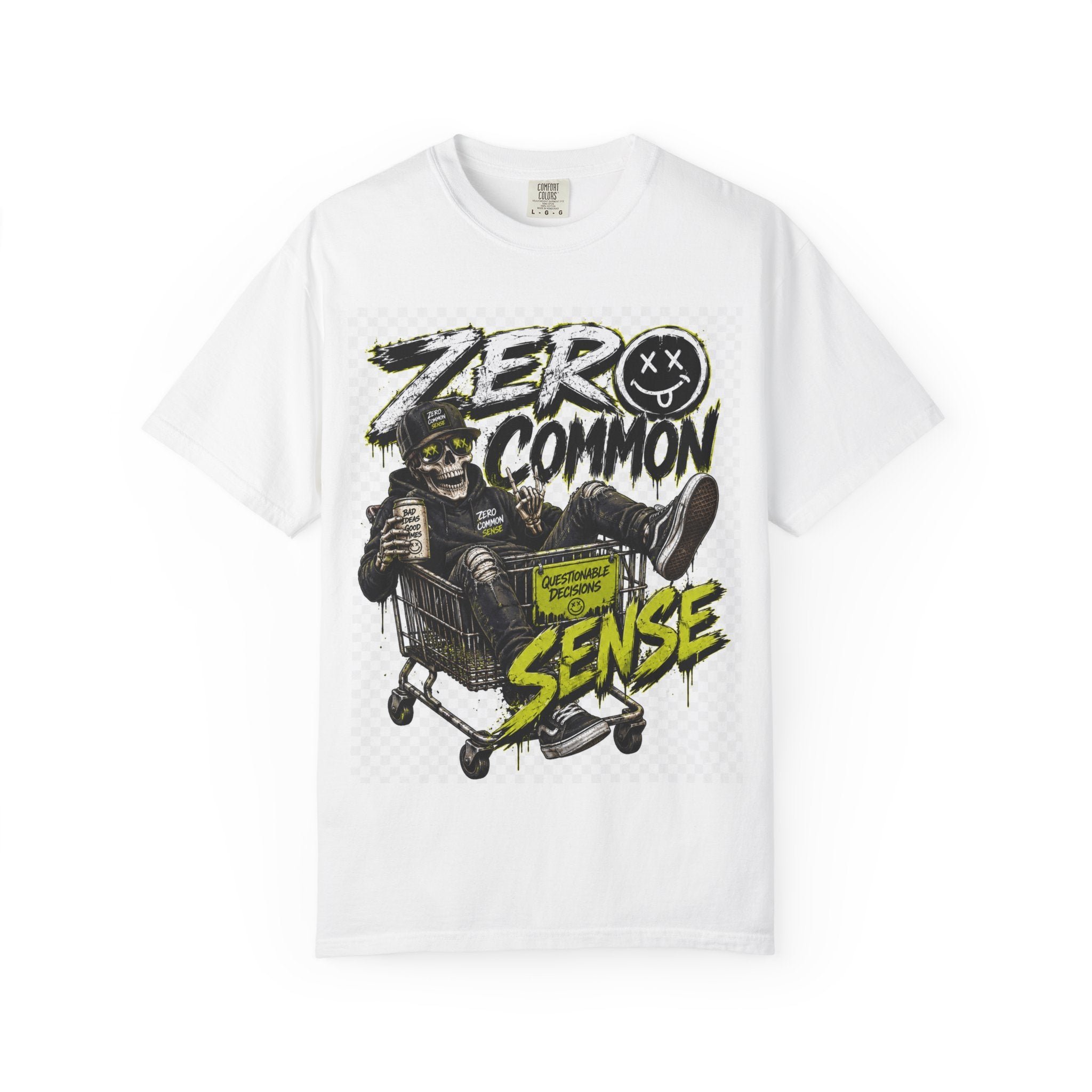 Zero Common Sense Skateboard Graphic T-Shirt