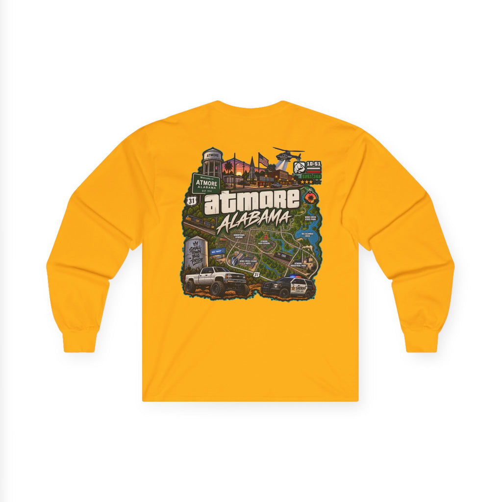 Atmore Alabama Graphic Long Sleeve Tee