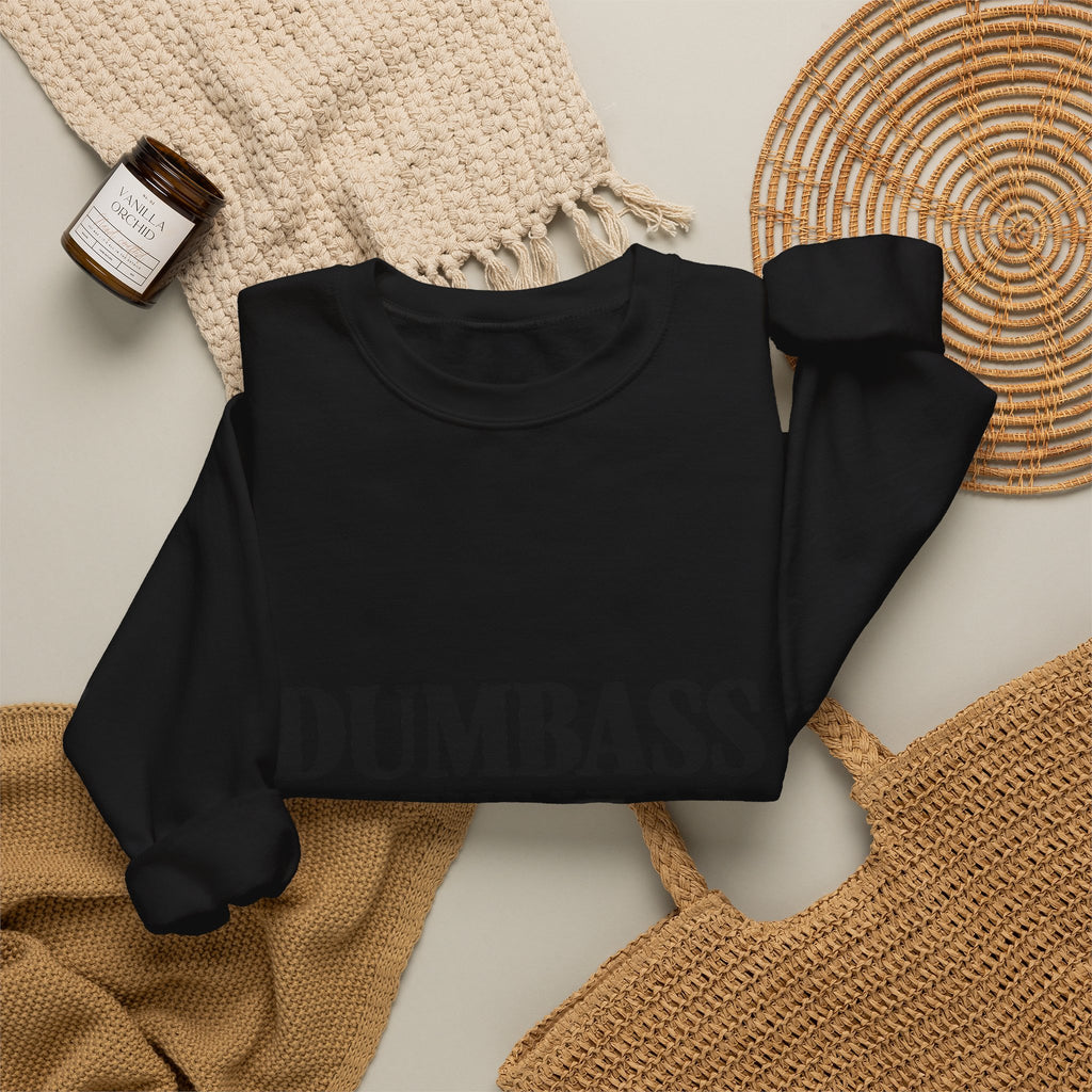 Dumbass of the Year Crewneck Sweatshirt — Funny Gag Award Pullover