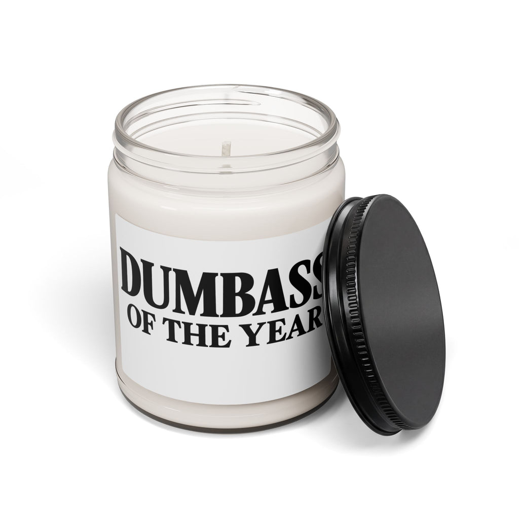 Dumbass of the Year Scented Soy Candle — 9 oz (Funny Gag Gift)