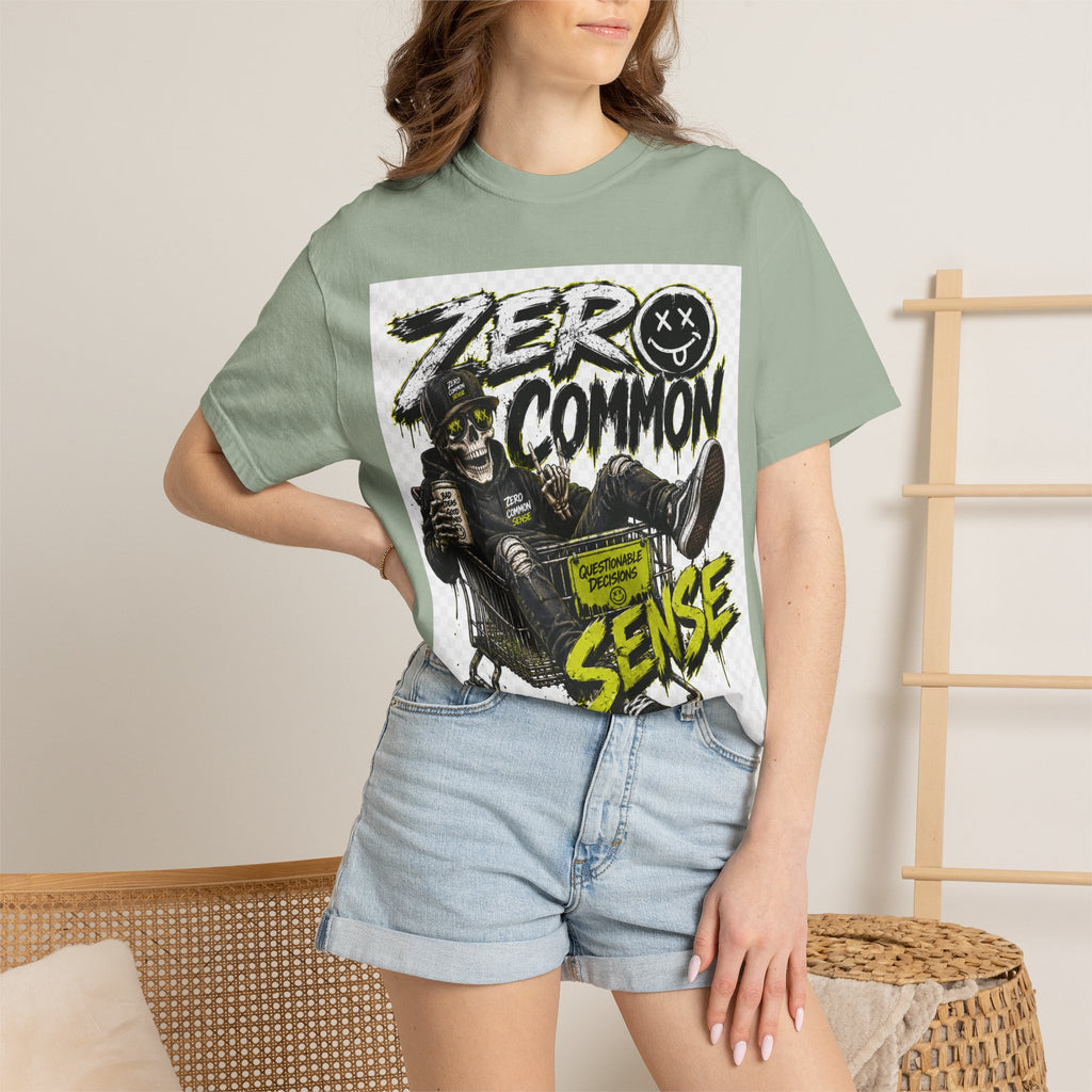 Zero Common Sense Skateboard Graphic T-Shirt