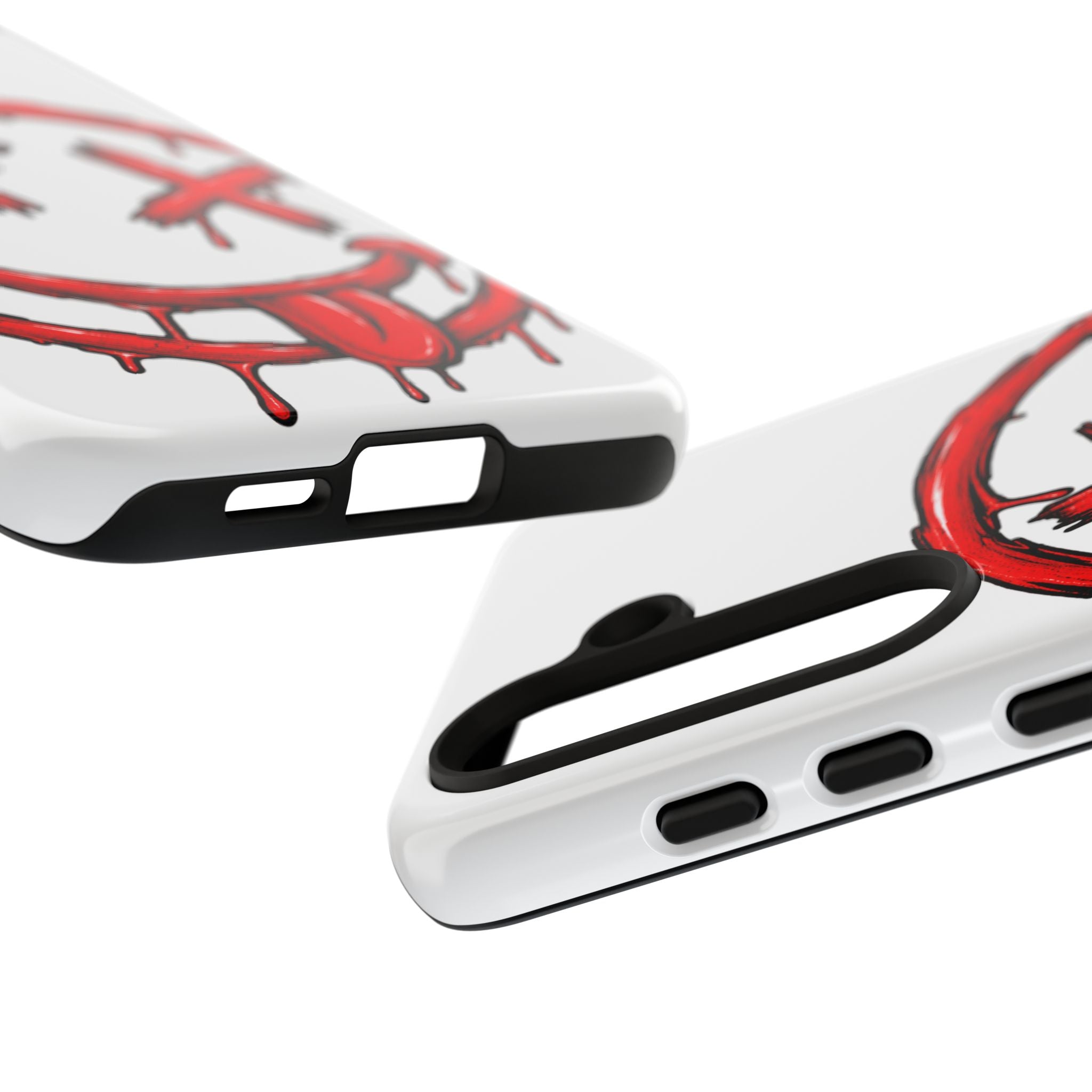 Grunge Dripping Smile Phone Case