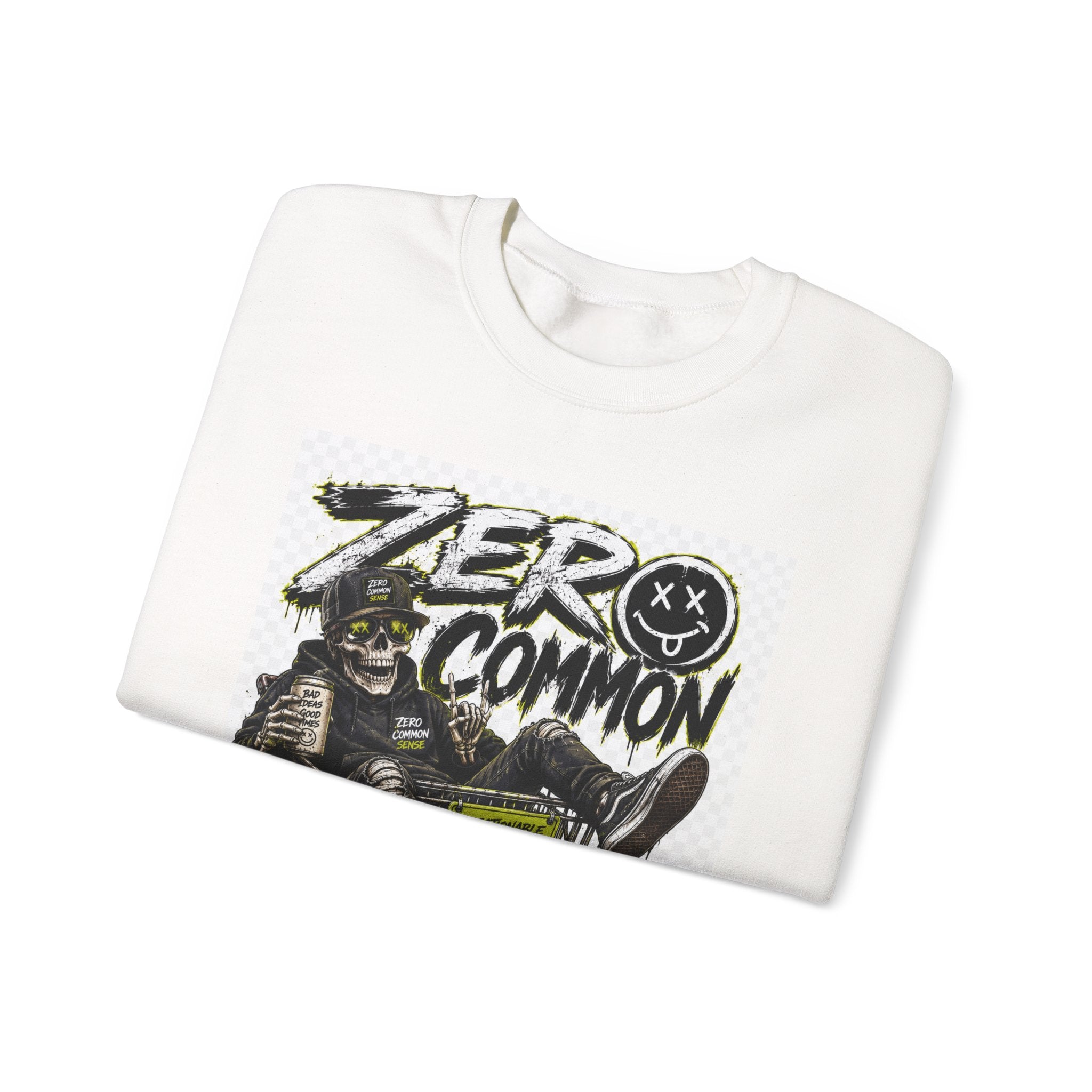 Zero Common Sense Crewneck Sweatshirt
