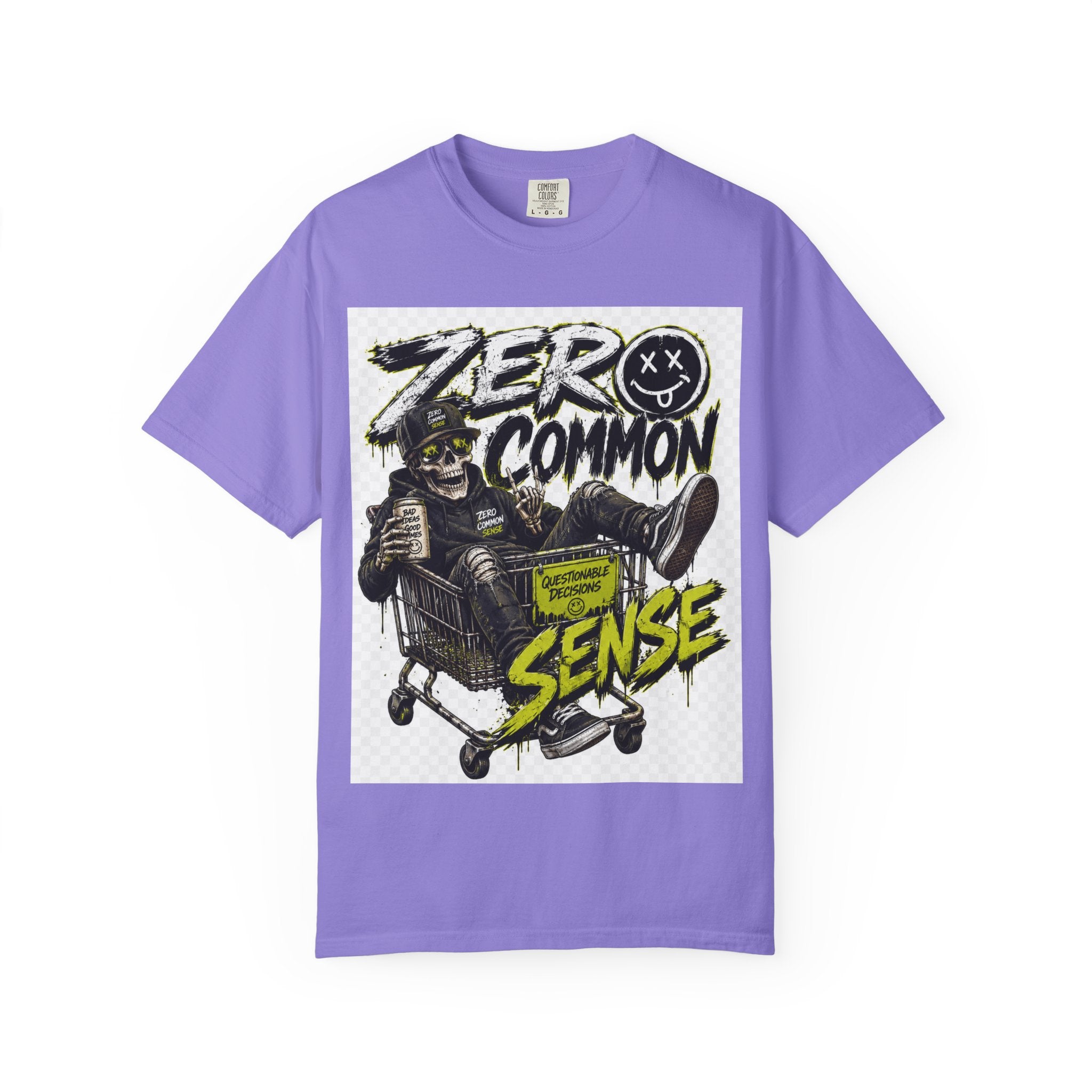 Zero Common Sense Skateboard Graphic T-Shirt