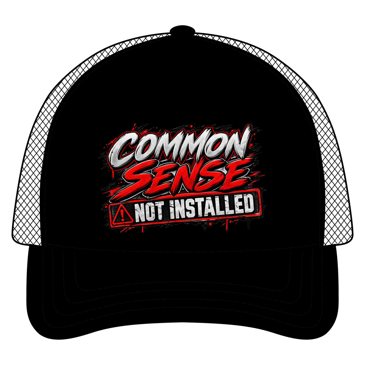 Printed Five-Panel Trucker