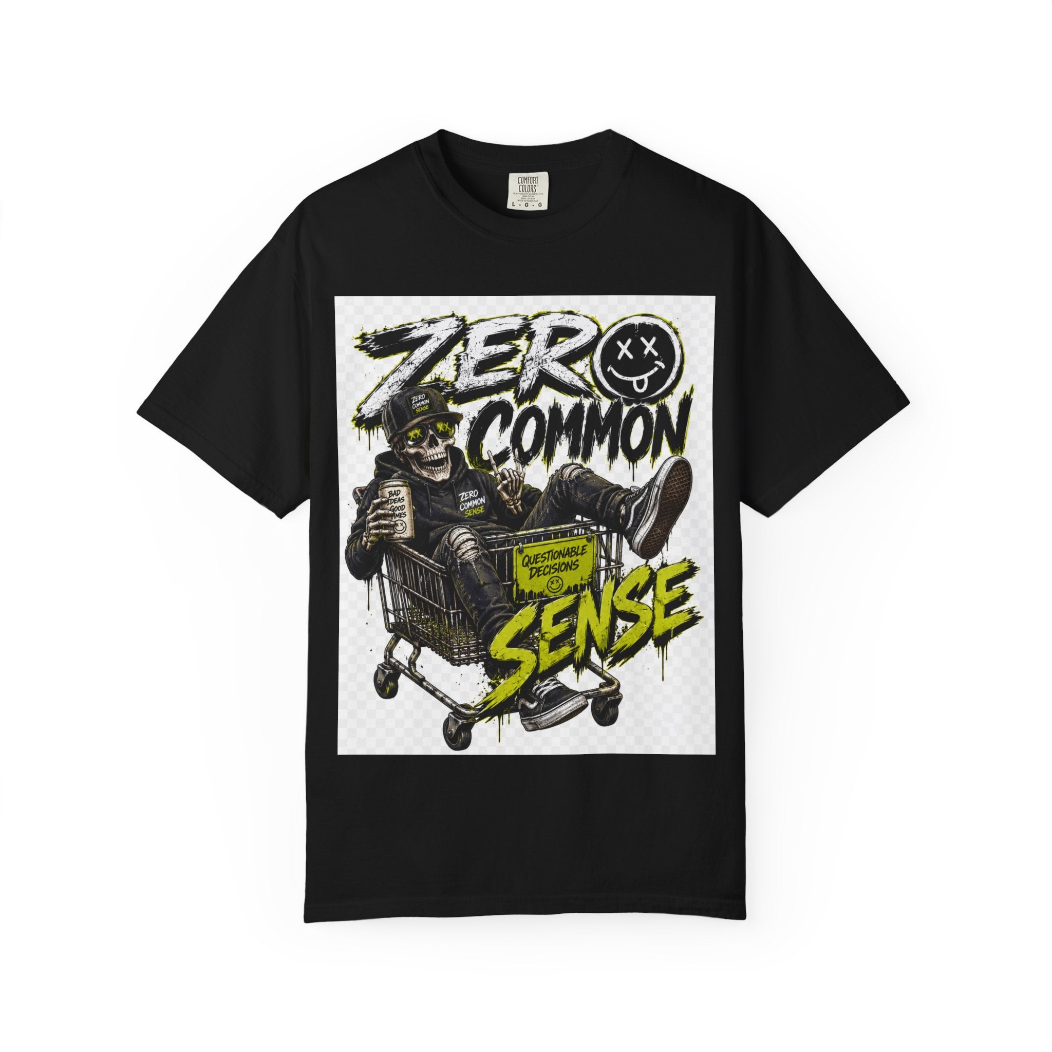 Zero Common Sense Skateboard Graphic T-Shirt