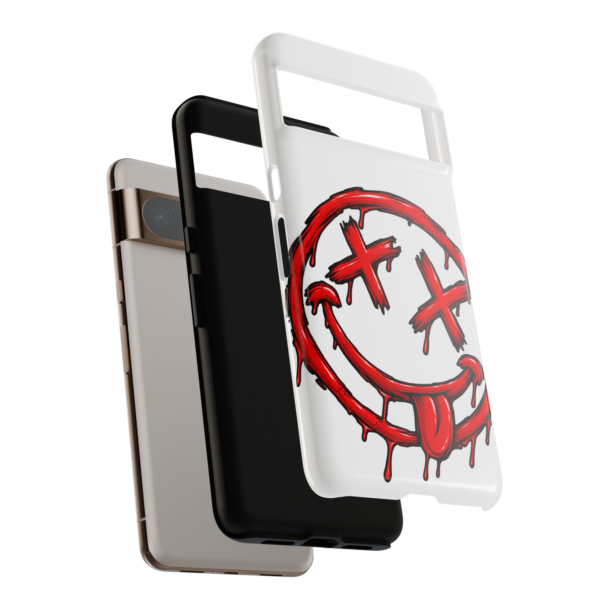 Grunge Dripping Smile Phone Case