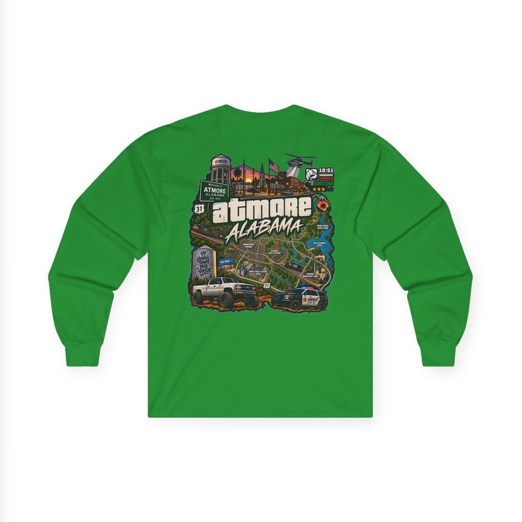 Atmore Alabama Graphic Long Sleeve Tee
