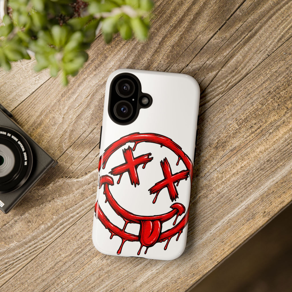 Grunge Dripping Smile Phone Case