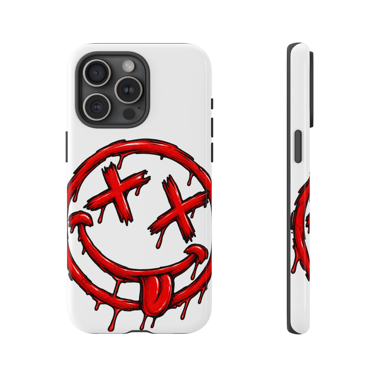 Grunge Dripping Smile Phone Case