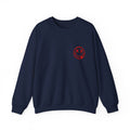 Bleeding Smiley Sweatshirt — Distressed Grunge Crewneck
