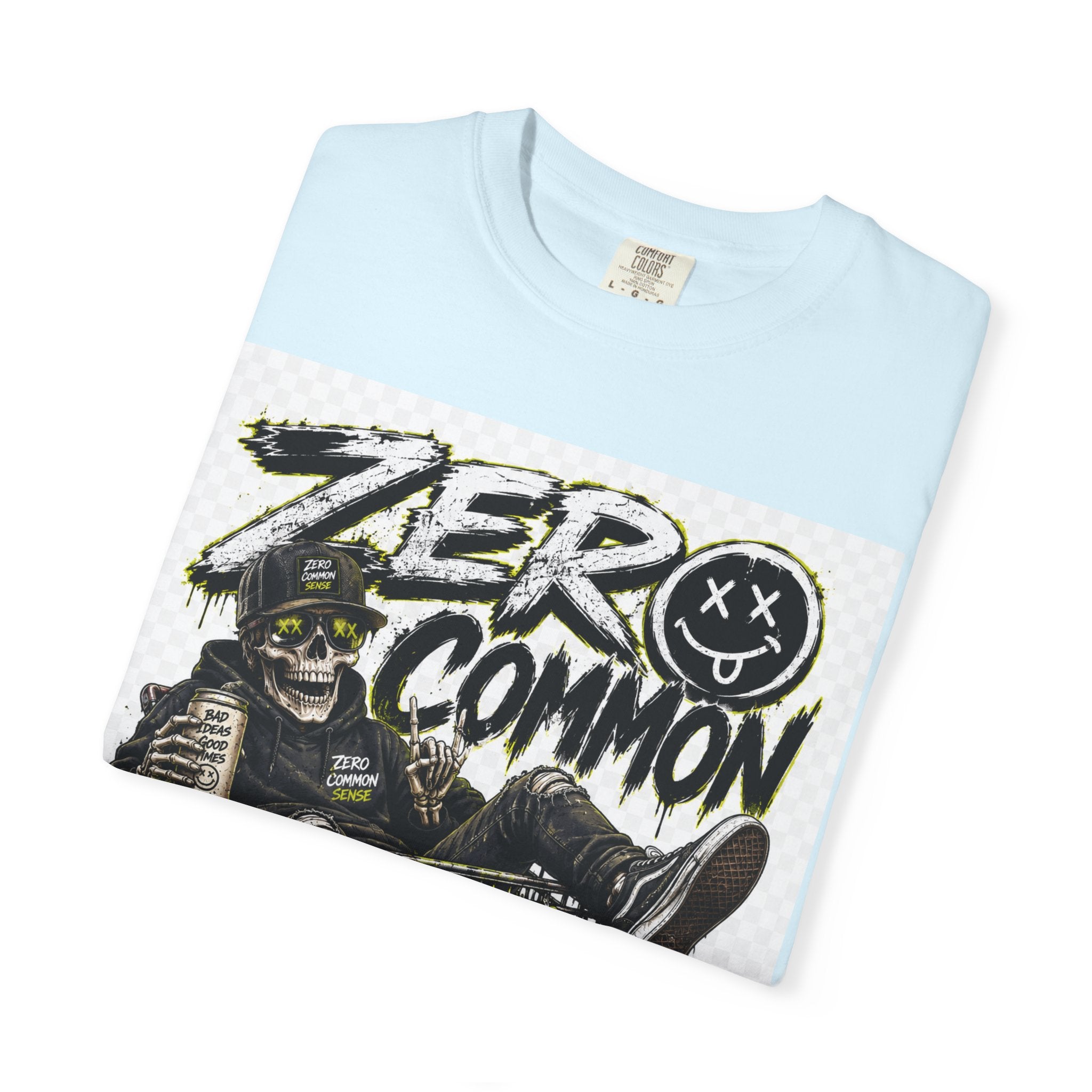 Zero Common Sense Skateboard Graphic T-Shirt