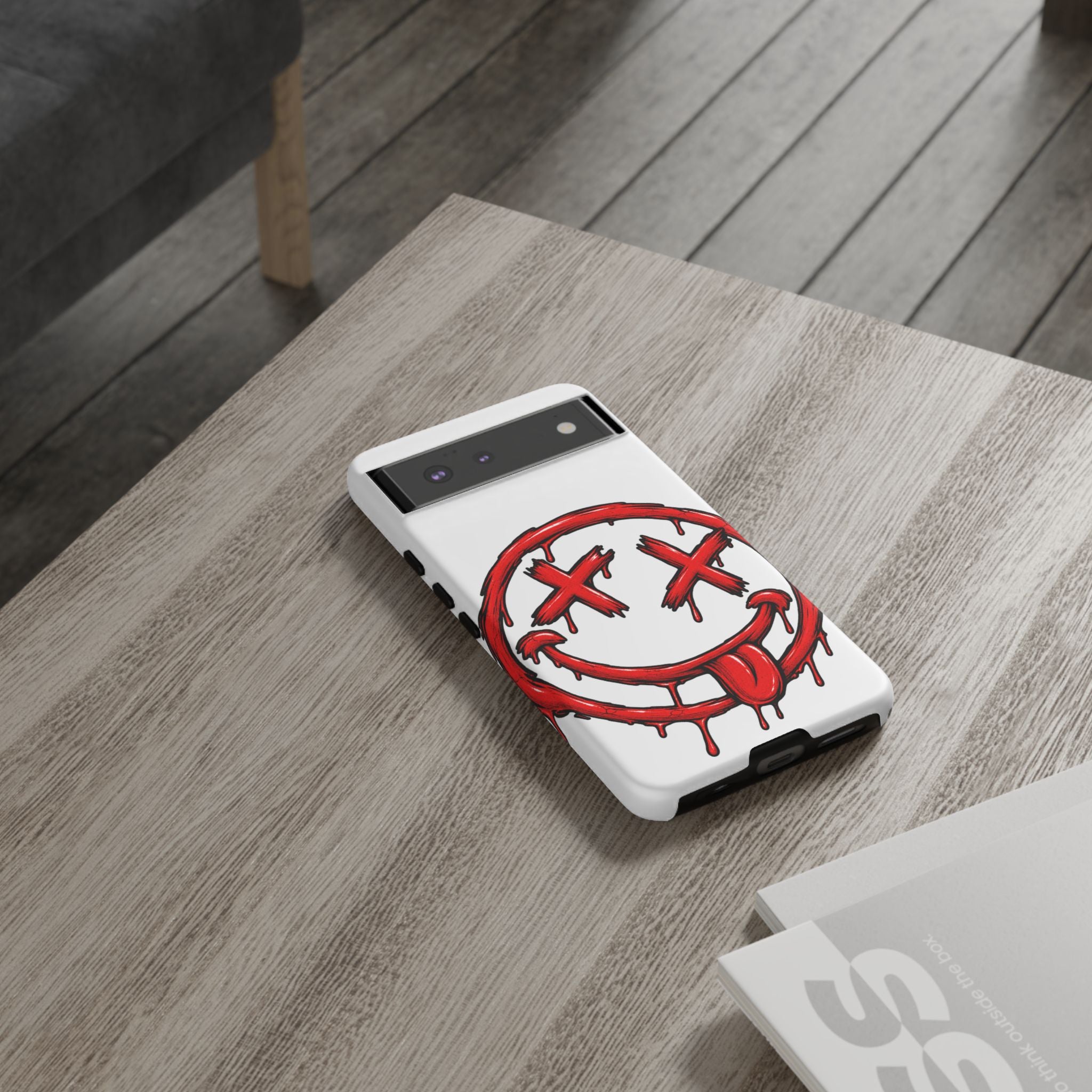Grunge Dripping Smile Phone Case