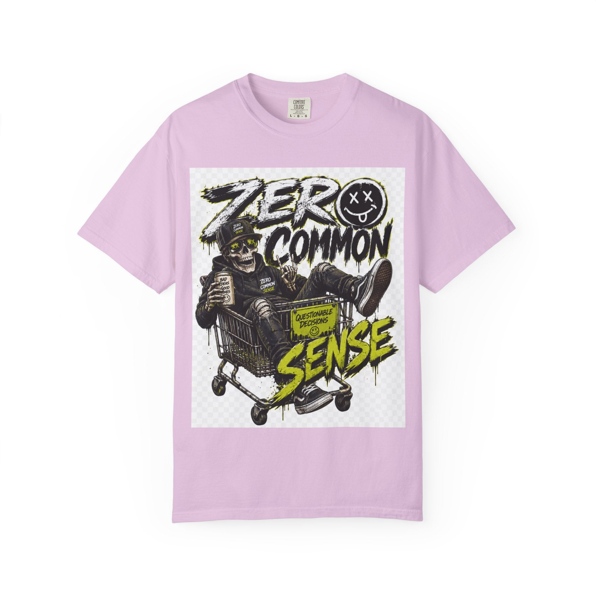 Zero Common Sense Skateboard Graphic T-Shirt