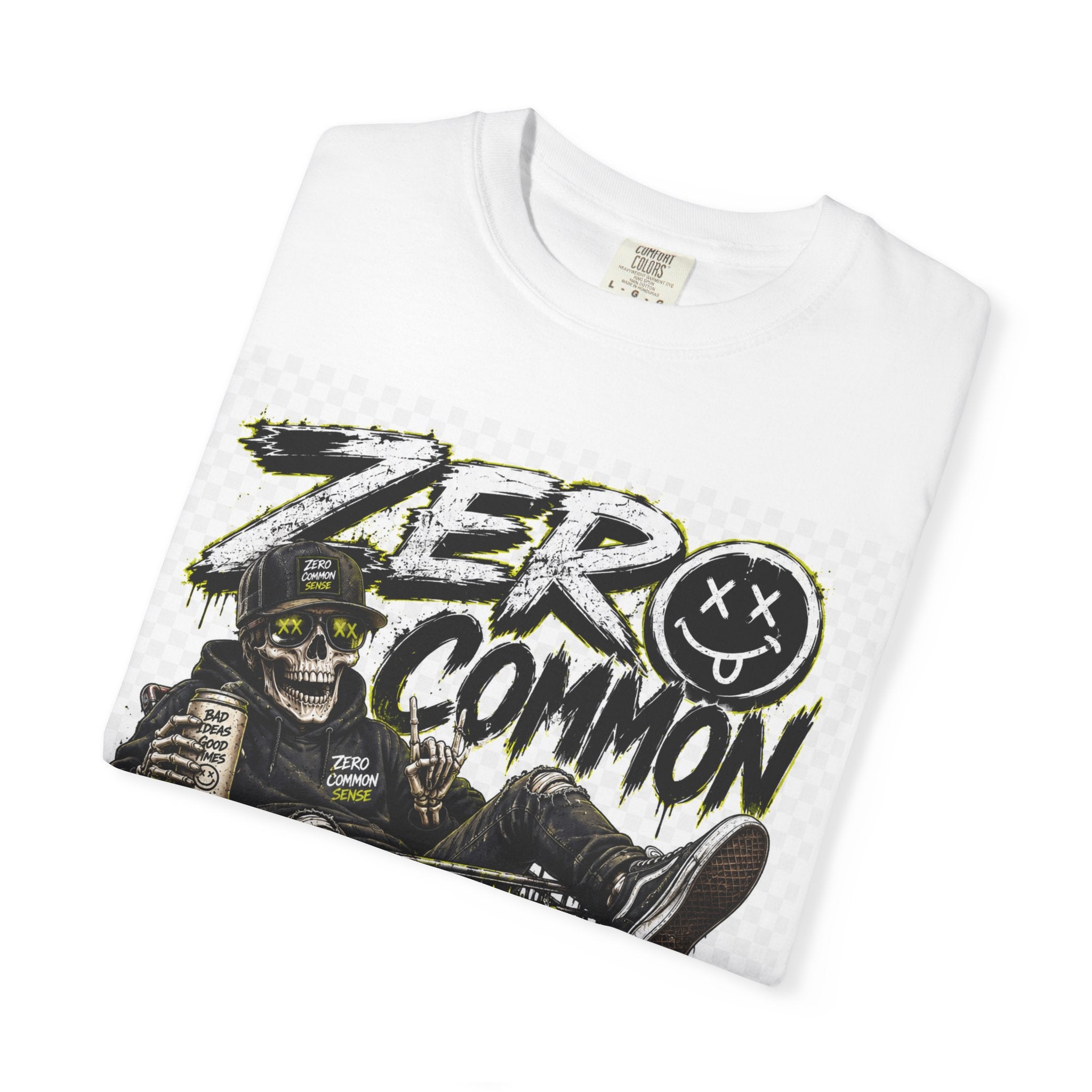 Zero Common Sense Skateboard Graphic T-Shirt