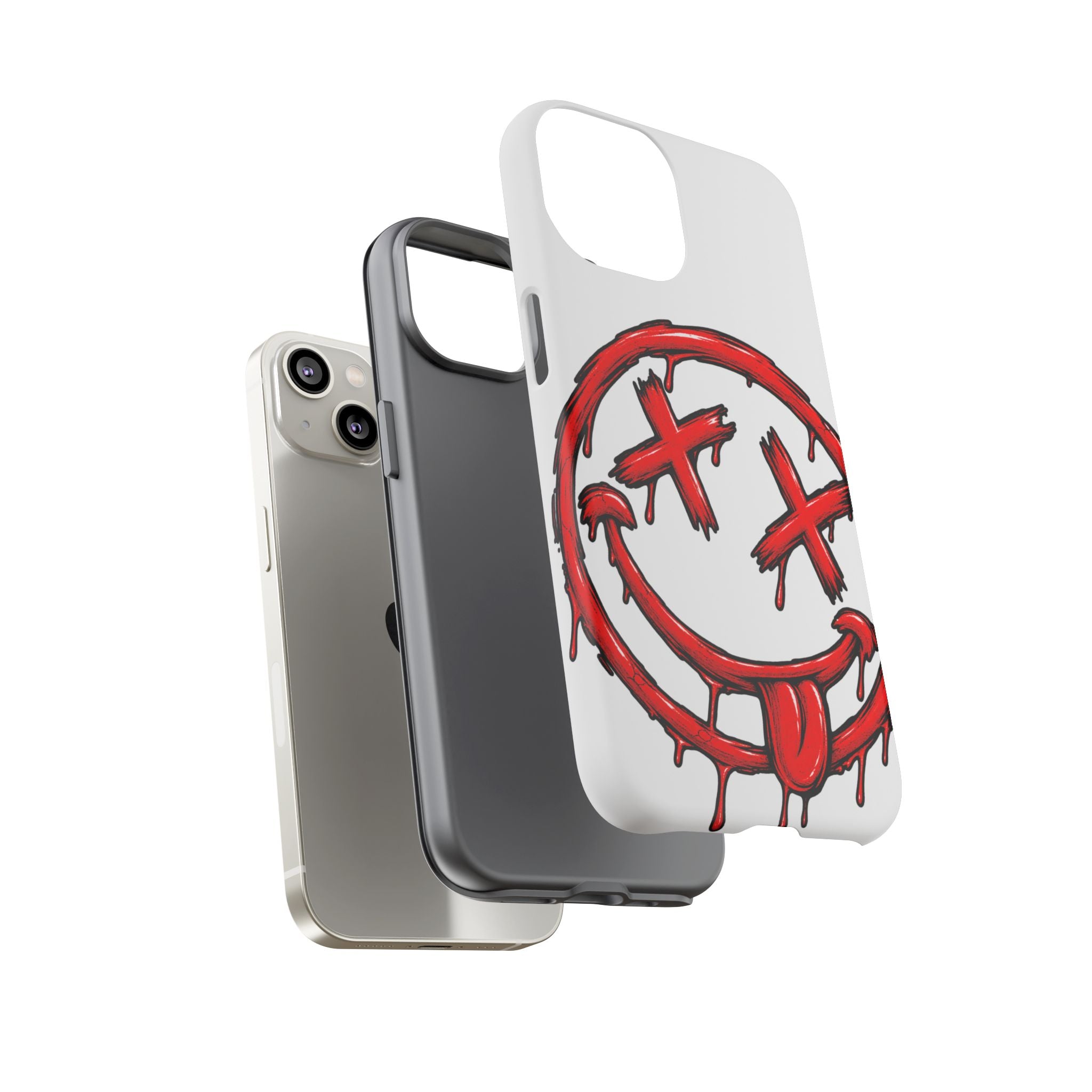 Grunge Dripping Smile Phone Case