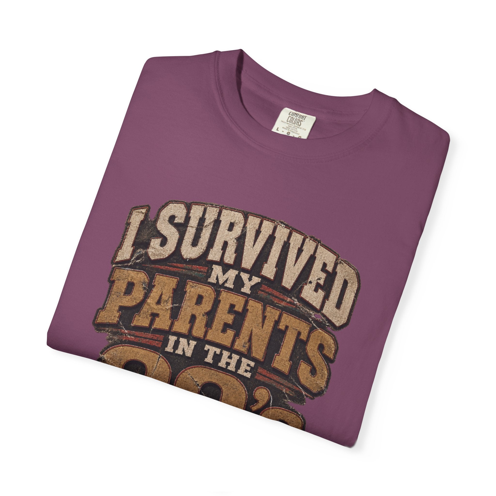 T-Shirt — "I Survived My Parents in the 90s" Retro Family Humor Tee