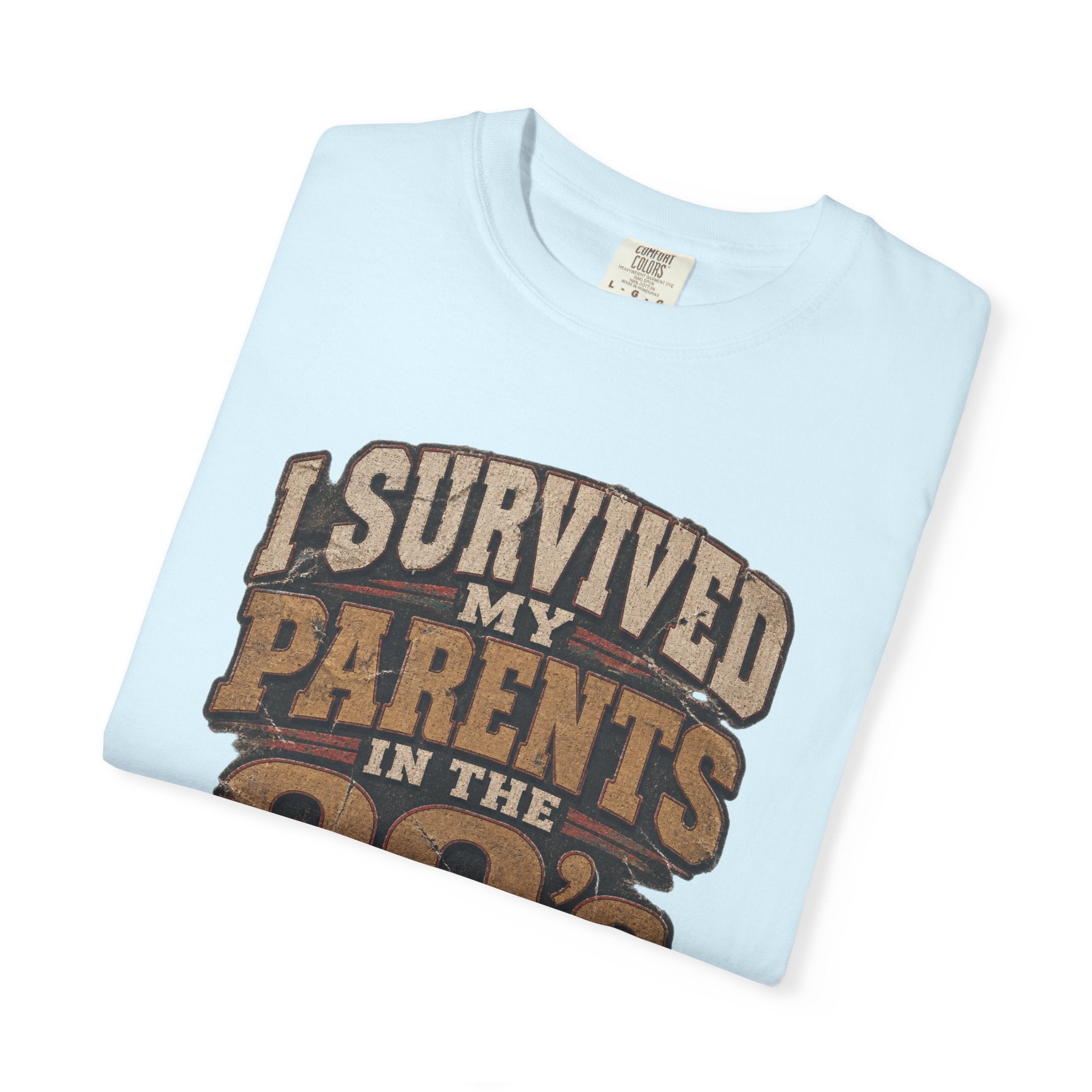 T-Shirt — "I Survived My Parents in the 90s" Retro Family Humor Tee