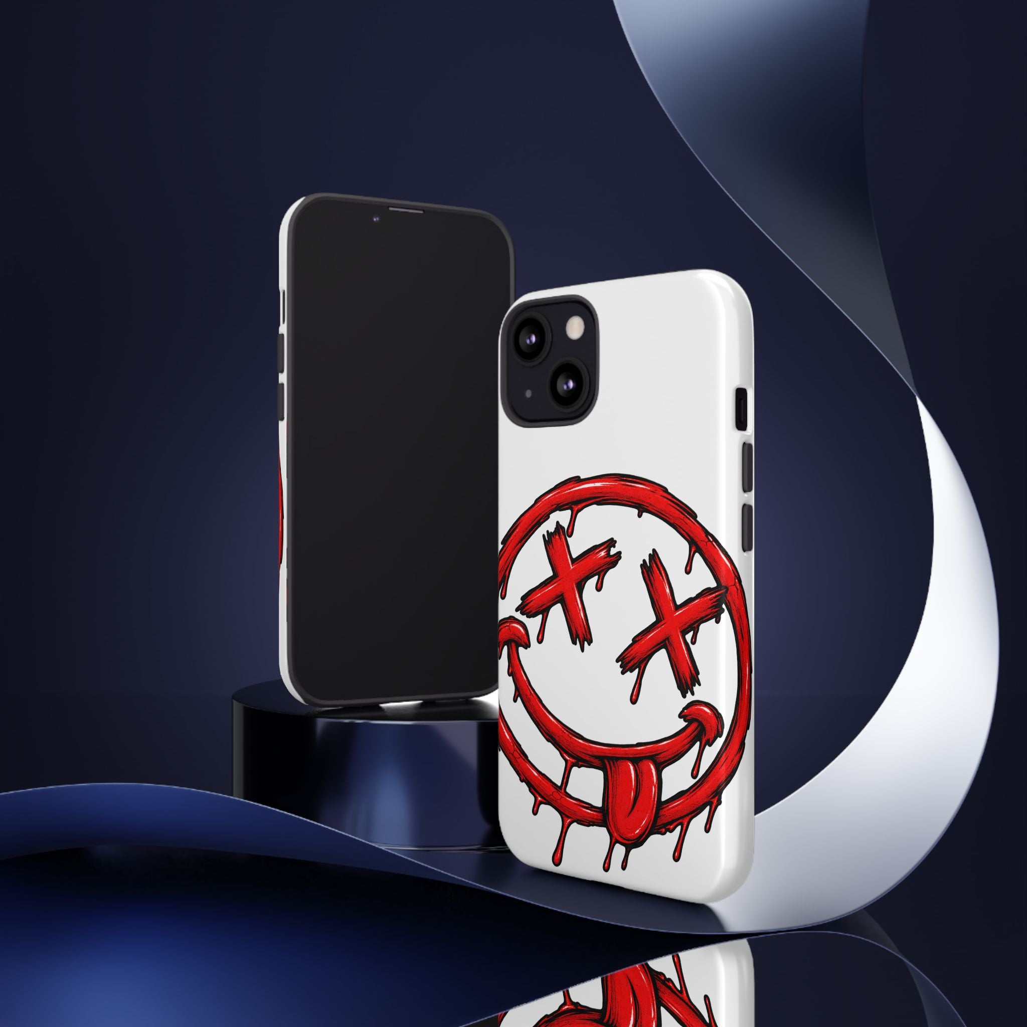 Grunge Dripping Smile Phone Case