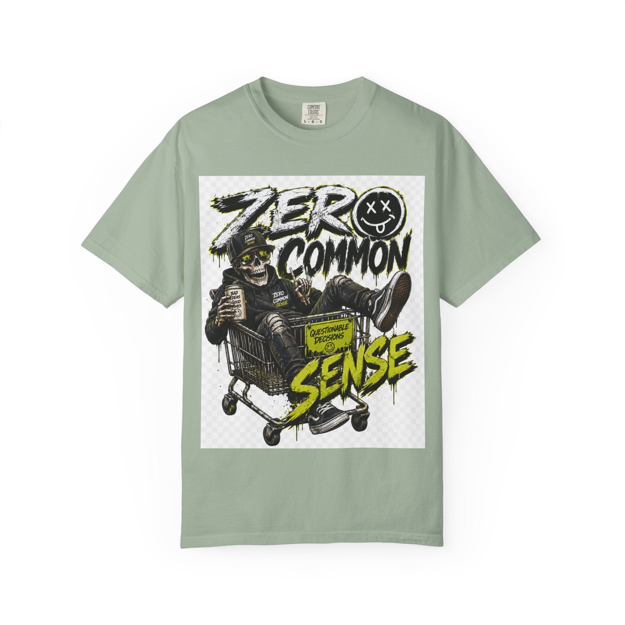 Zero Common Sense Skateboard Graphic T-Shirt