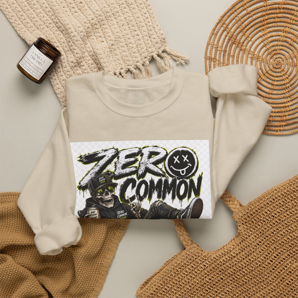 Zero Common Sense Crewneck Sweatshirt