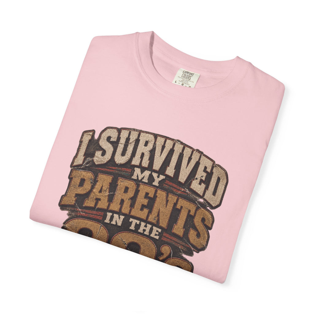 T-Shirt — "I Survived My Parents in the 90s" Retro Family Humor Tee