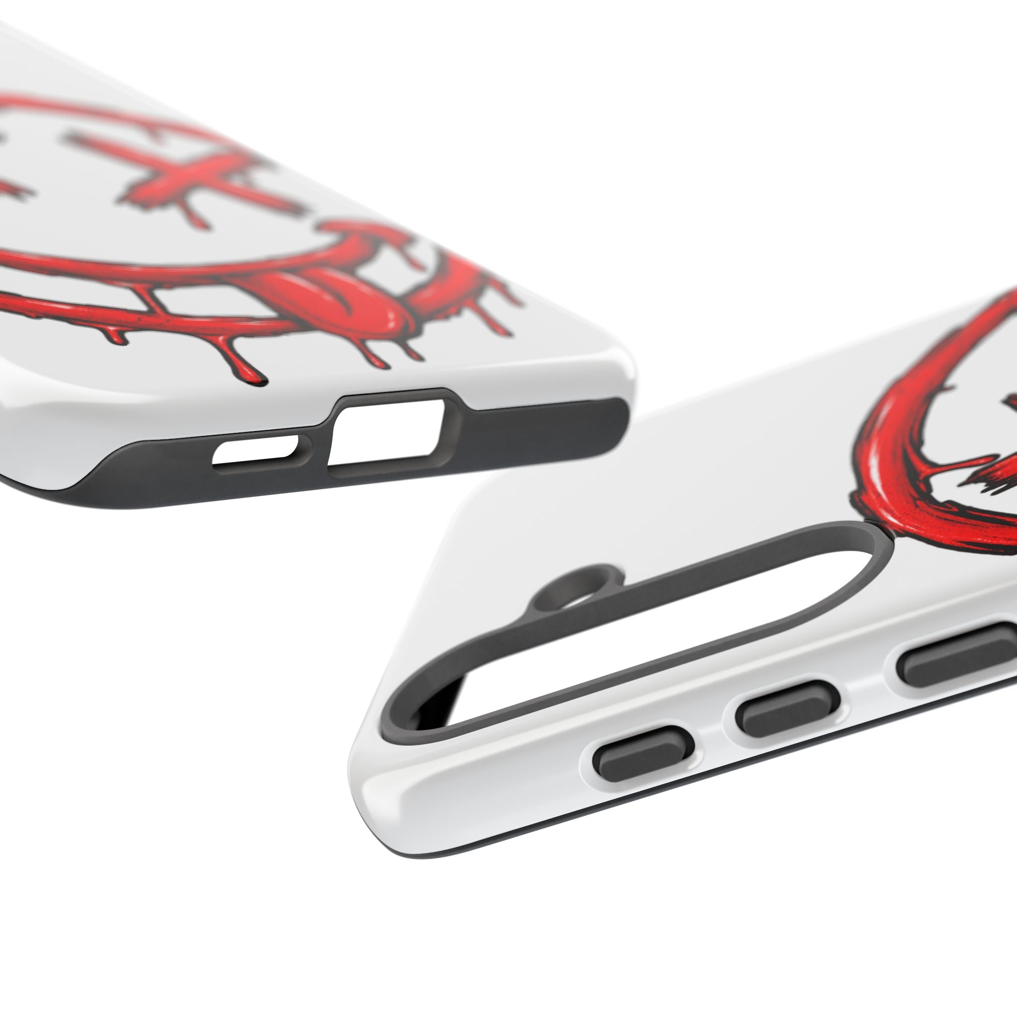 Grunge Dripping Smile Phone Case