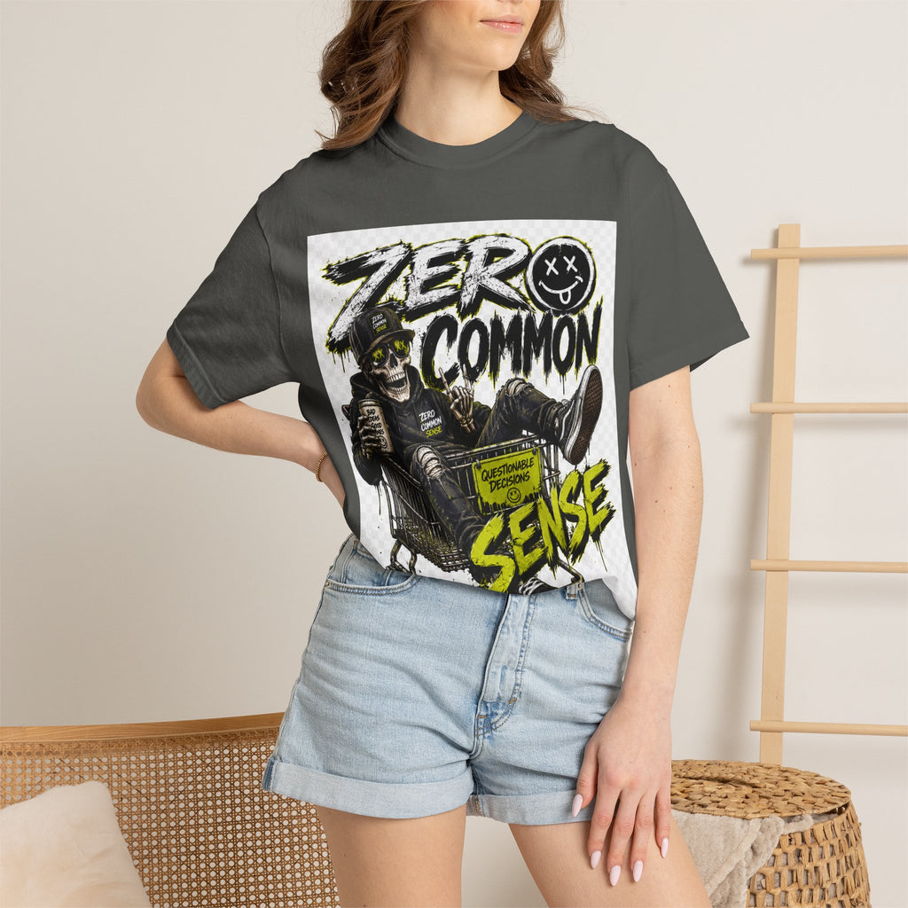 Zero Common Sense Skateboard Graphic T-Shirt
