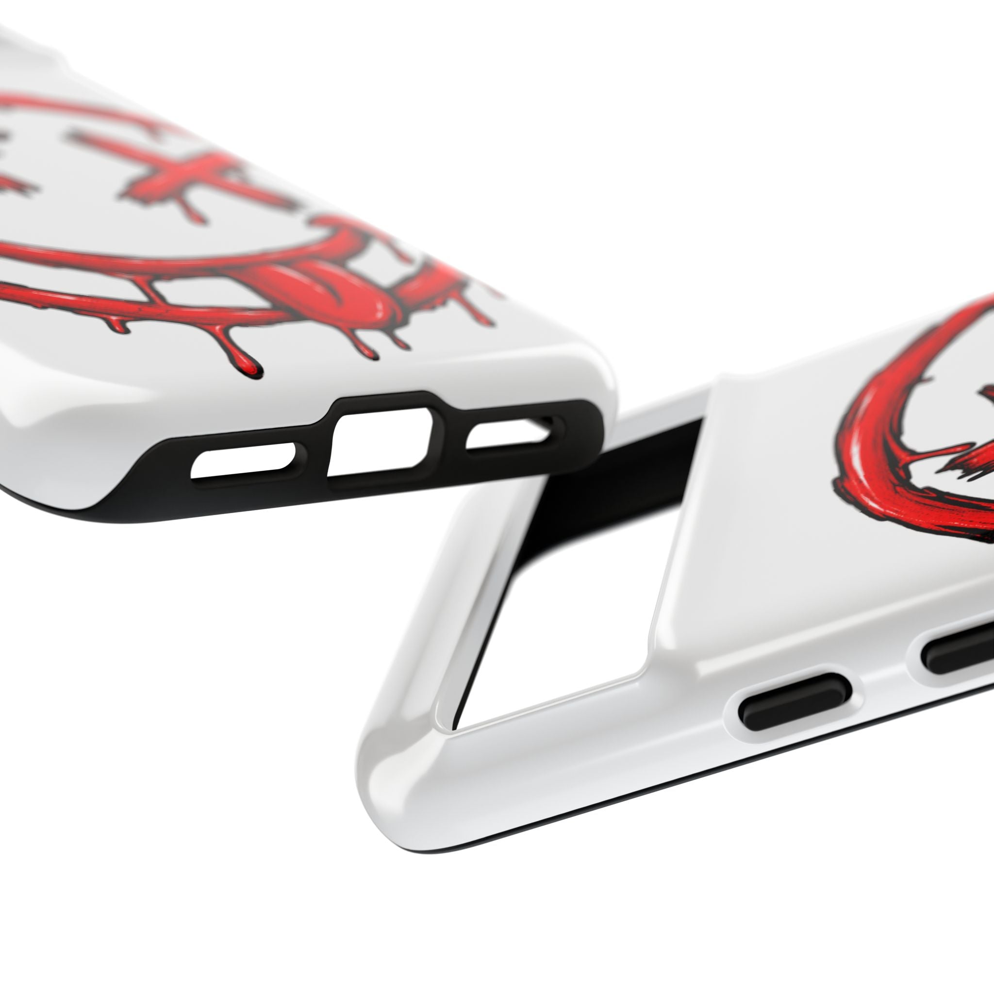 Grunge Dripping Smile Phone Case