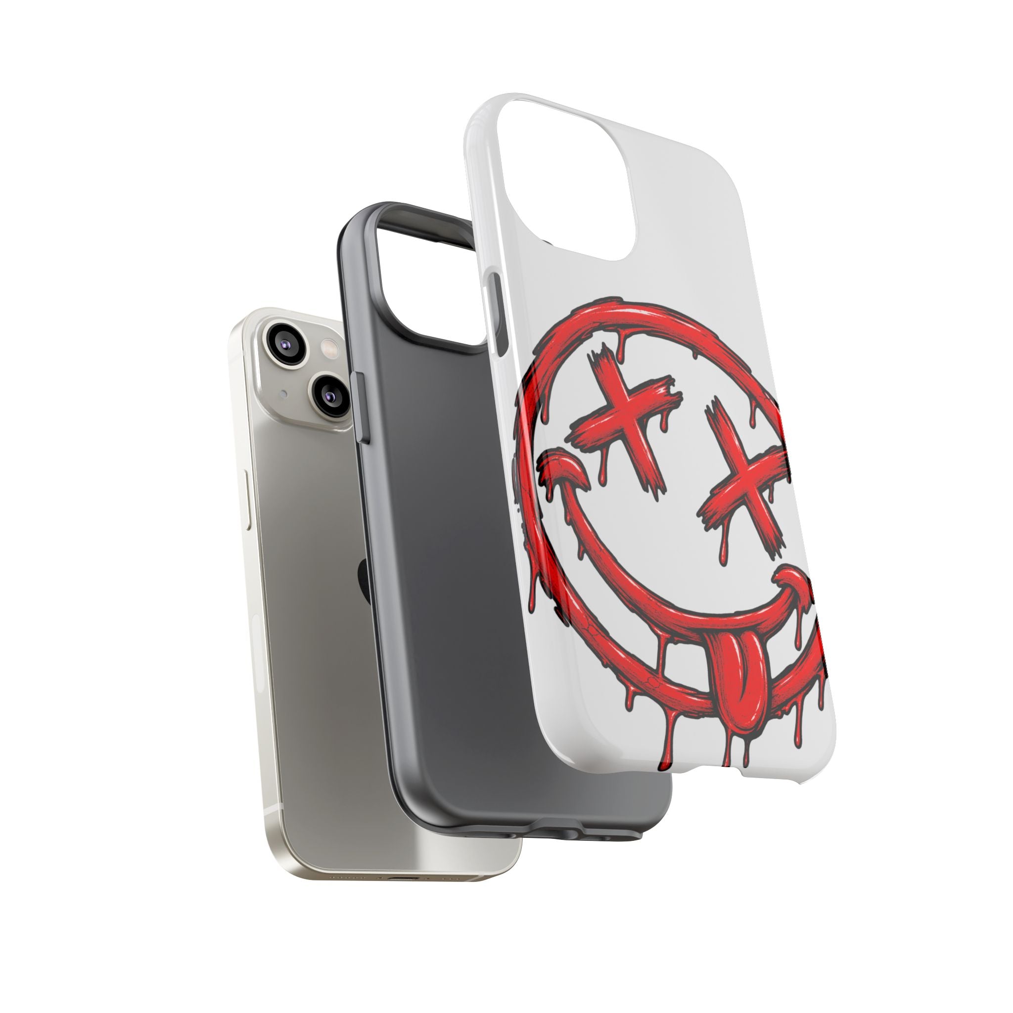 Grunge Dripping Smile Phone Case