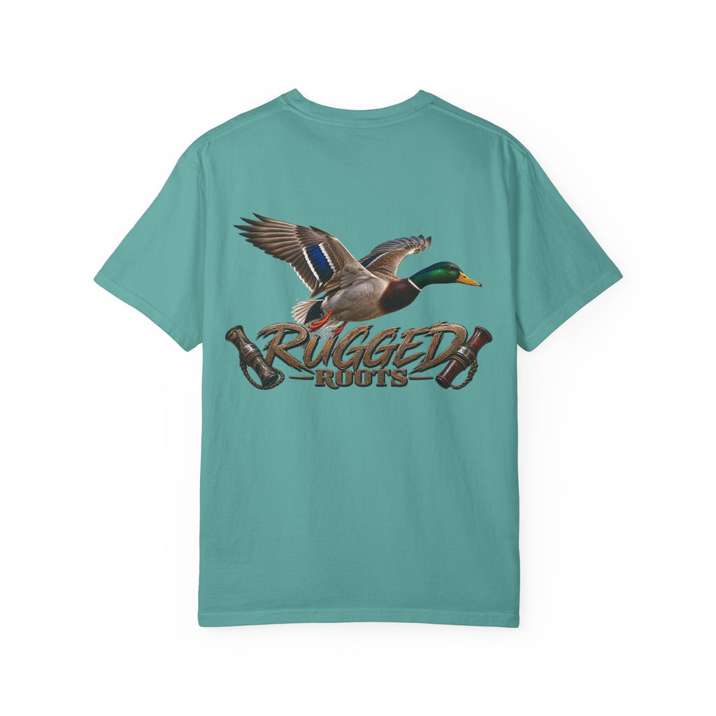 Mallard Duck Flying T-Shirt — Rugged Roots Hunting Tee