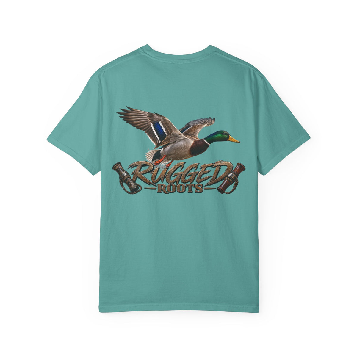 Mallard Duck Flying T-Shirt — Rugged Roots Hunting Tee