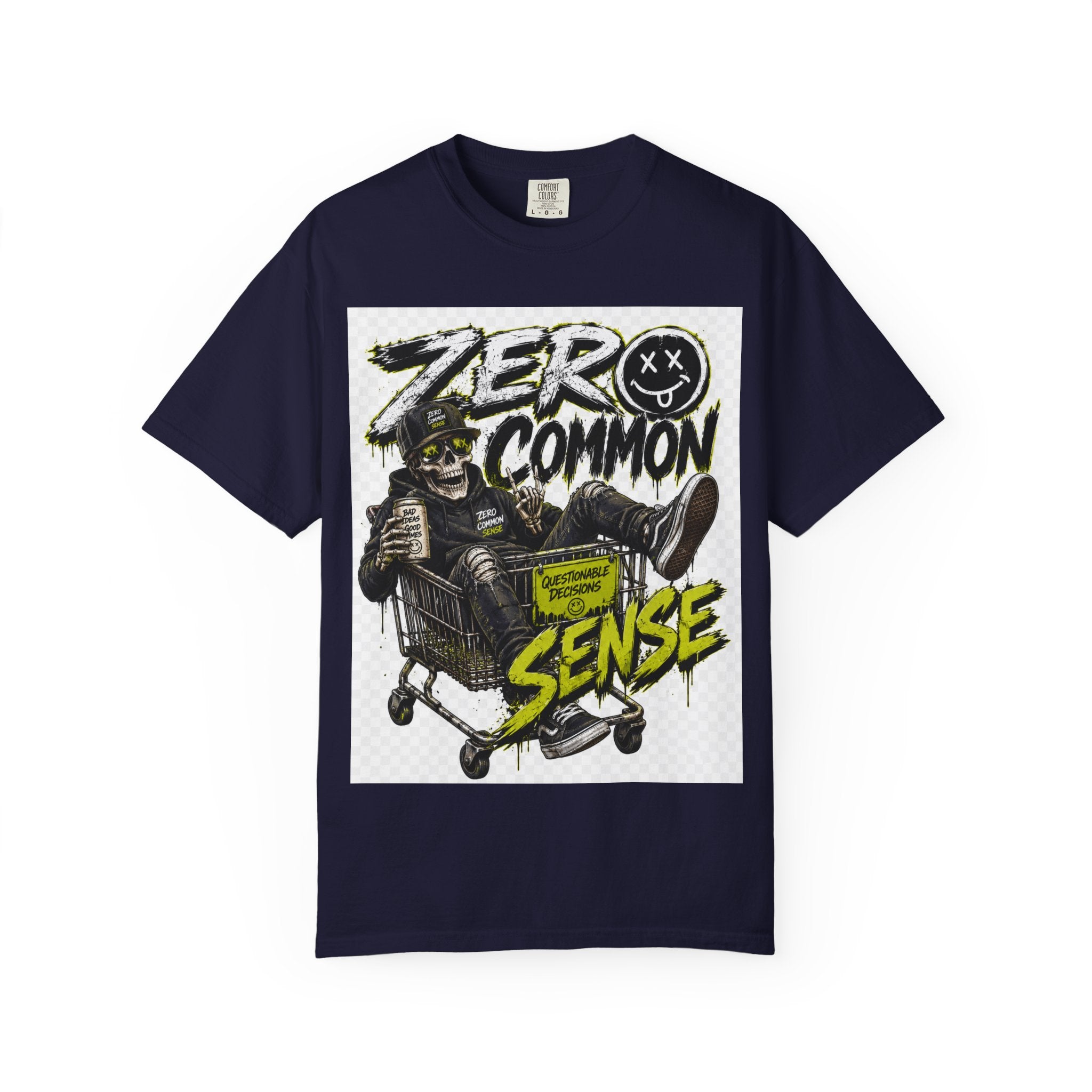 Zero Common Sense Skateboard Graphic T-Shirt