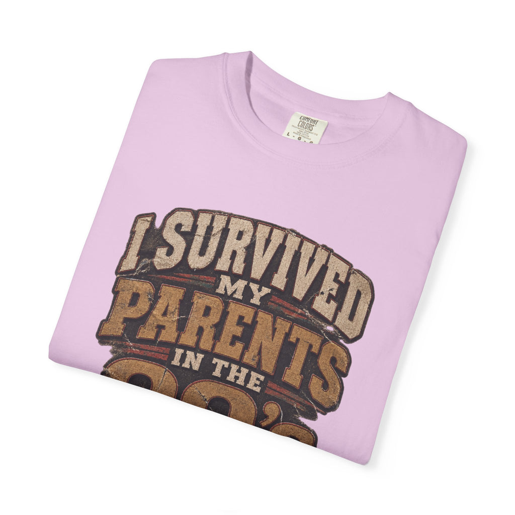T-Shirt — "I Survived My Parents in the 90s" Retro Family Humor Tee