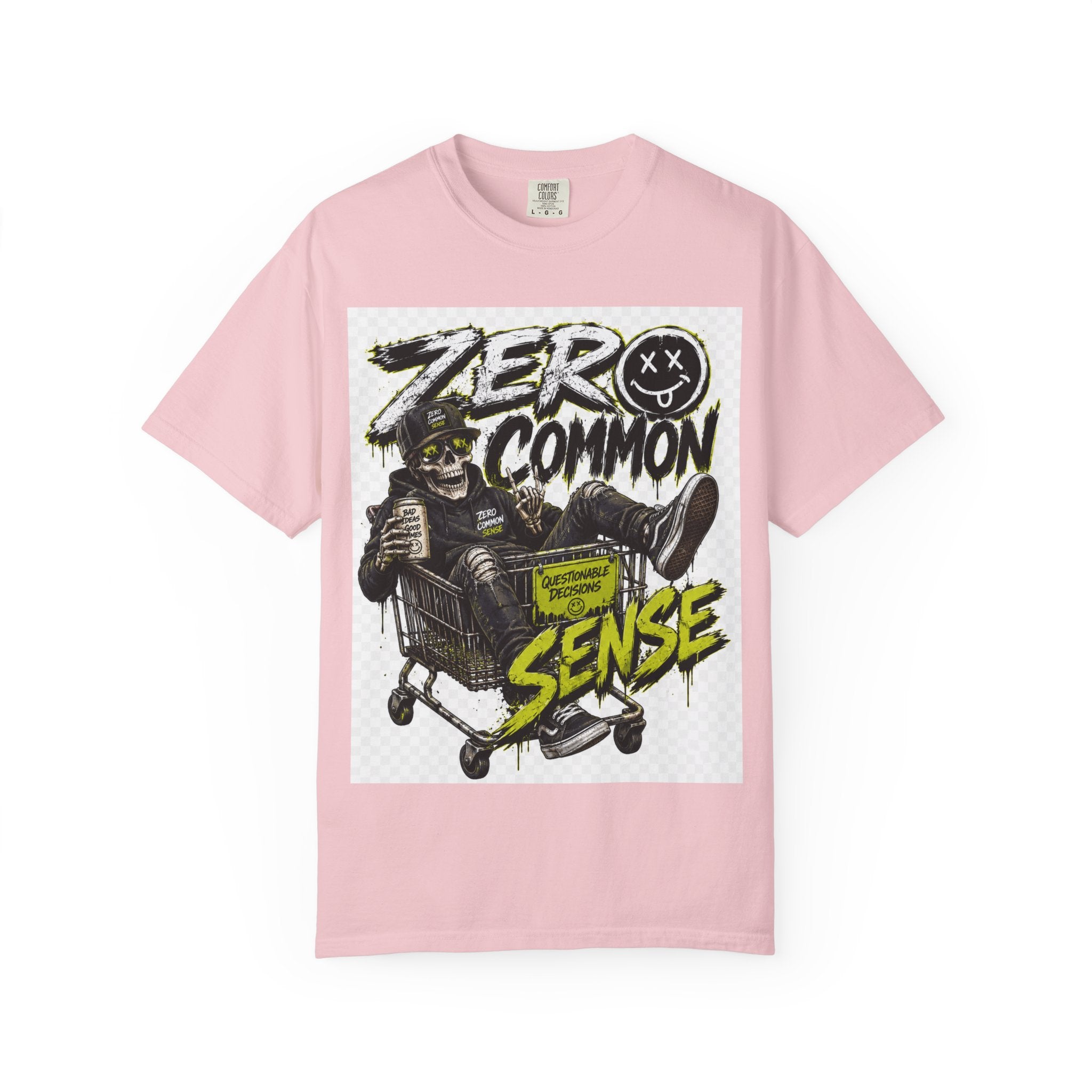 Zero Common Sense Skateboard Graphic T-Shirt