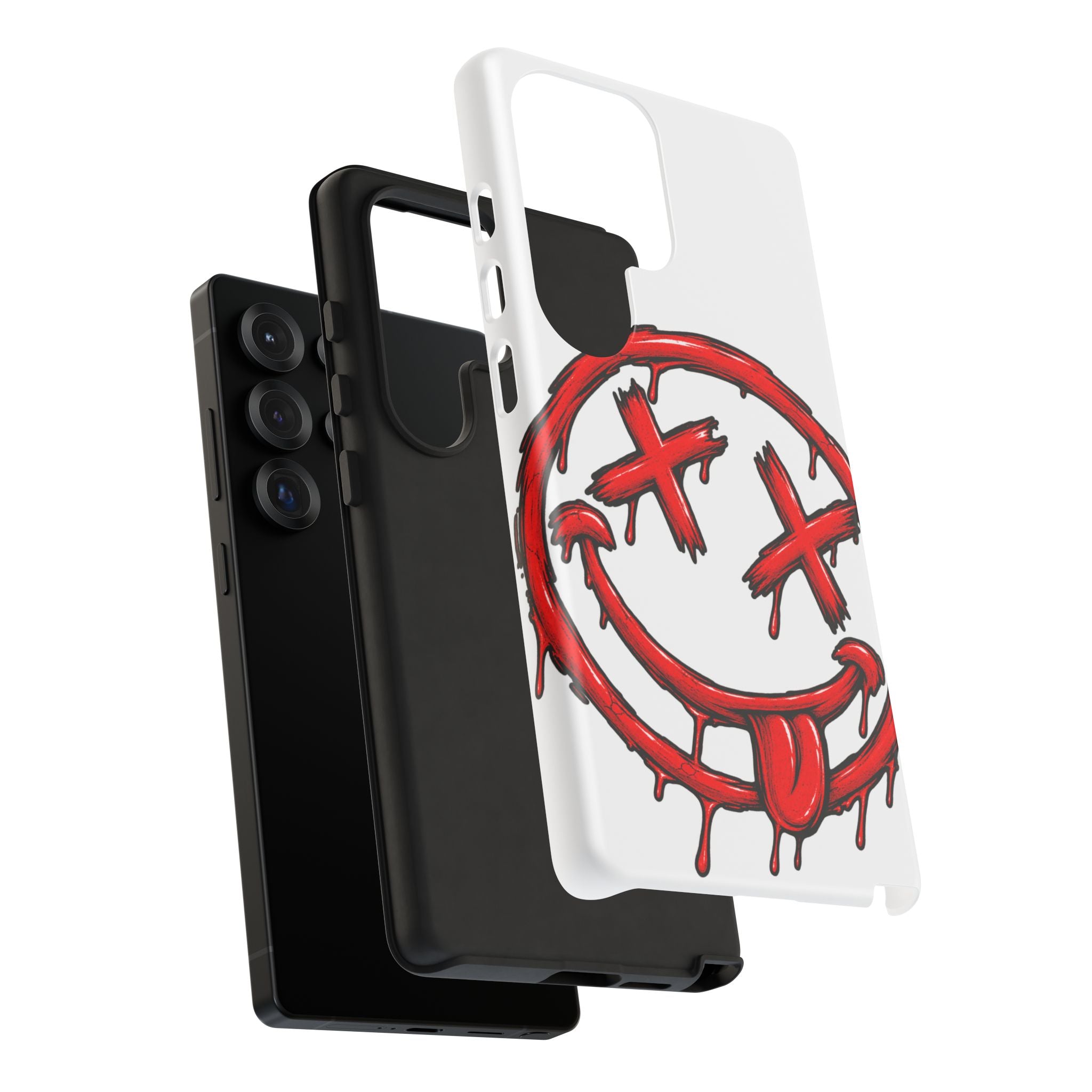 Grunge Dripping Smile Phone Case