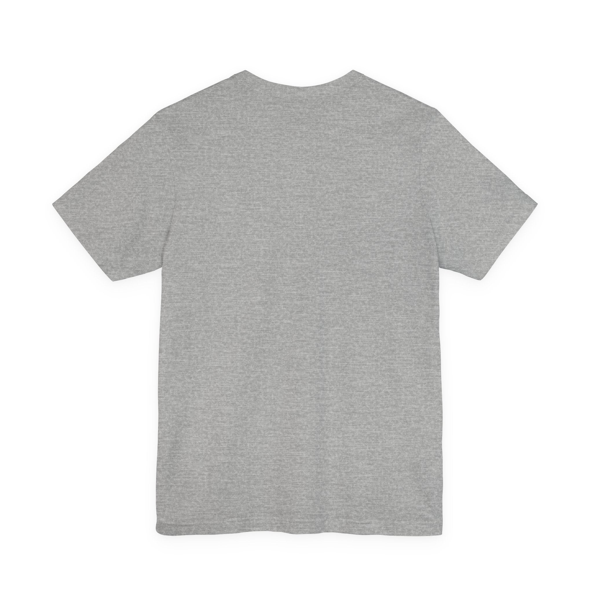 Embroidered Smile Patch Tee — Minimal Chest Logo T-Shirt