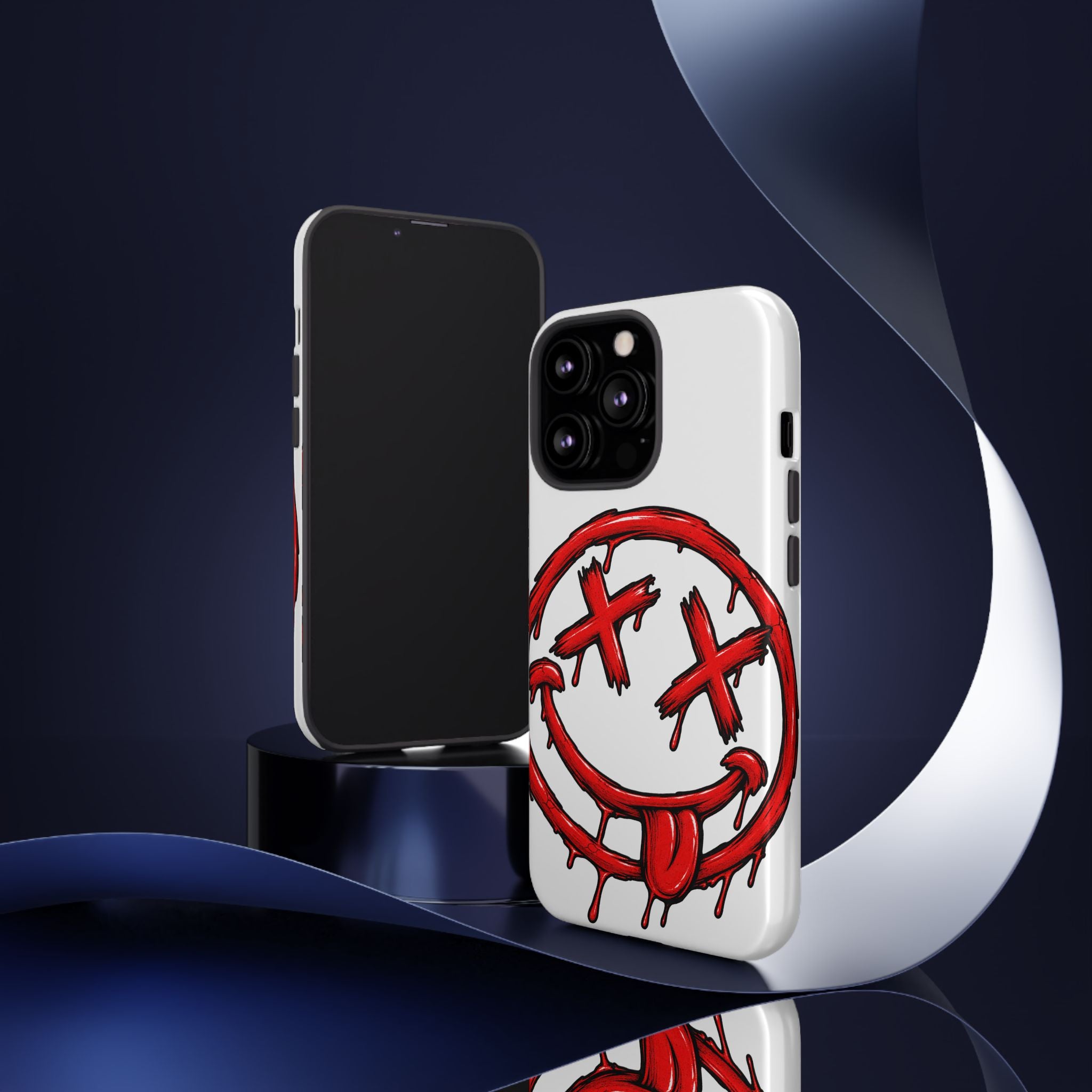 Grunge Dripping Smile Phone Case