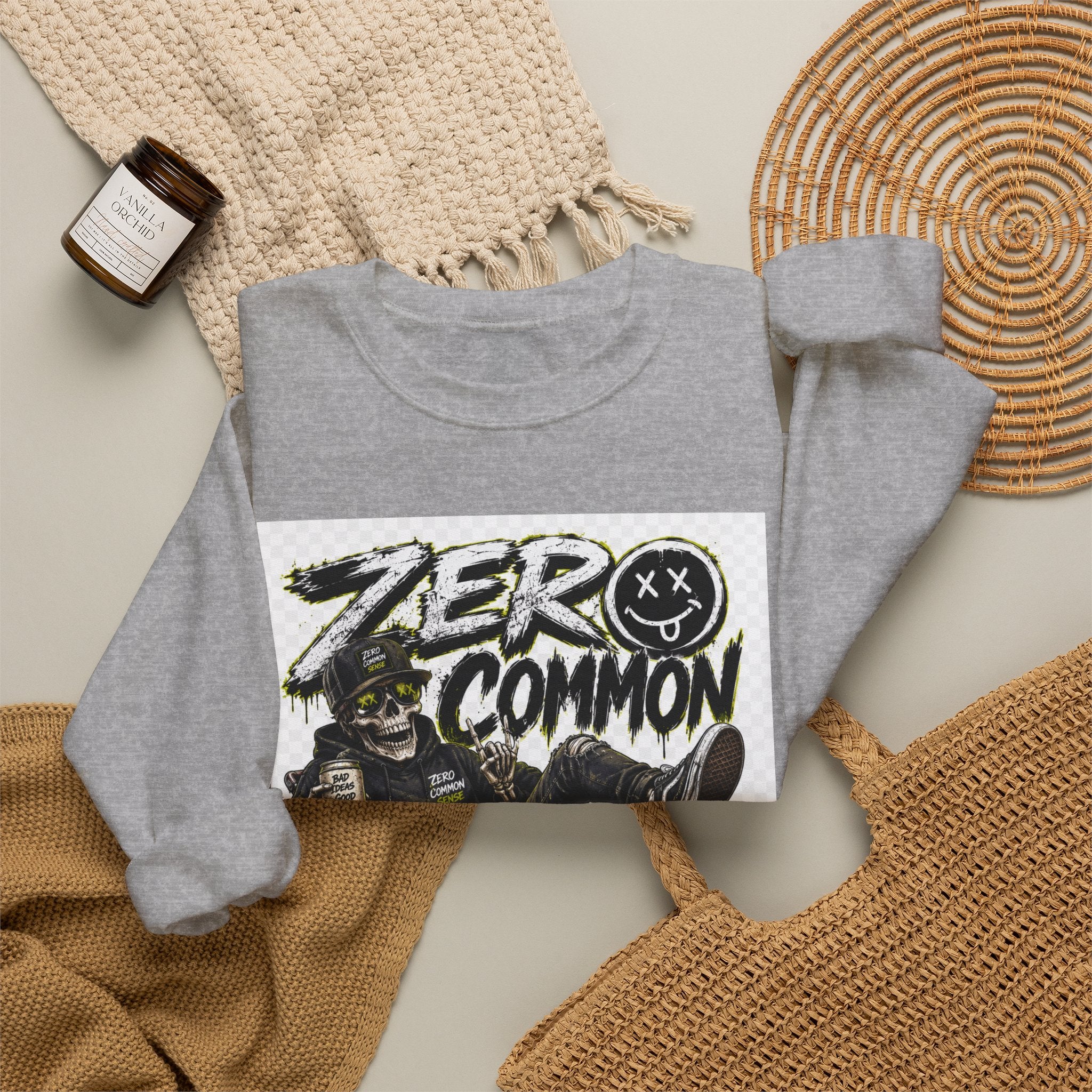 Zero Common Sense Crewneck Sweatshirt