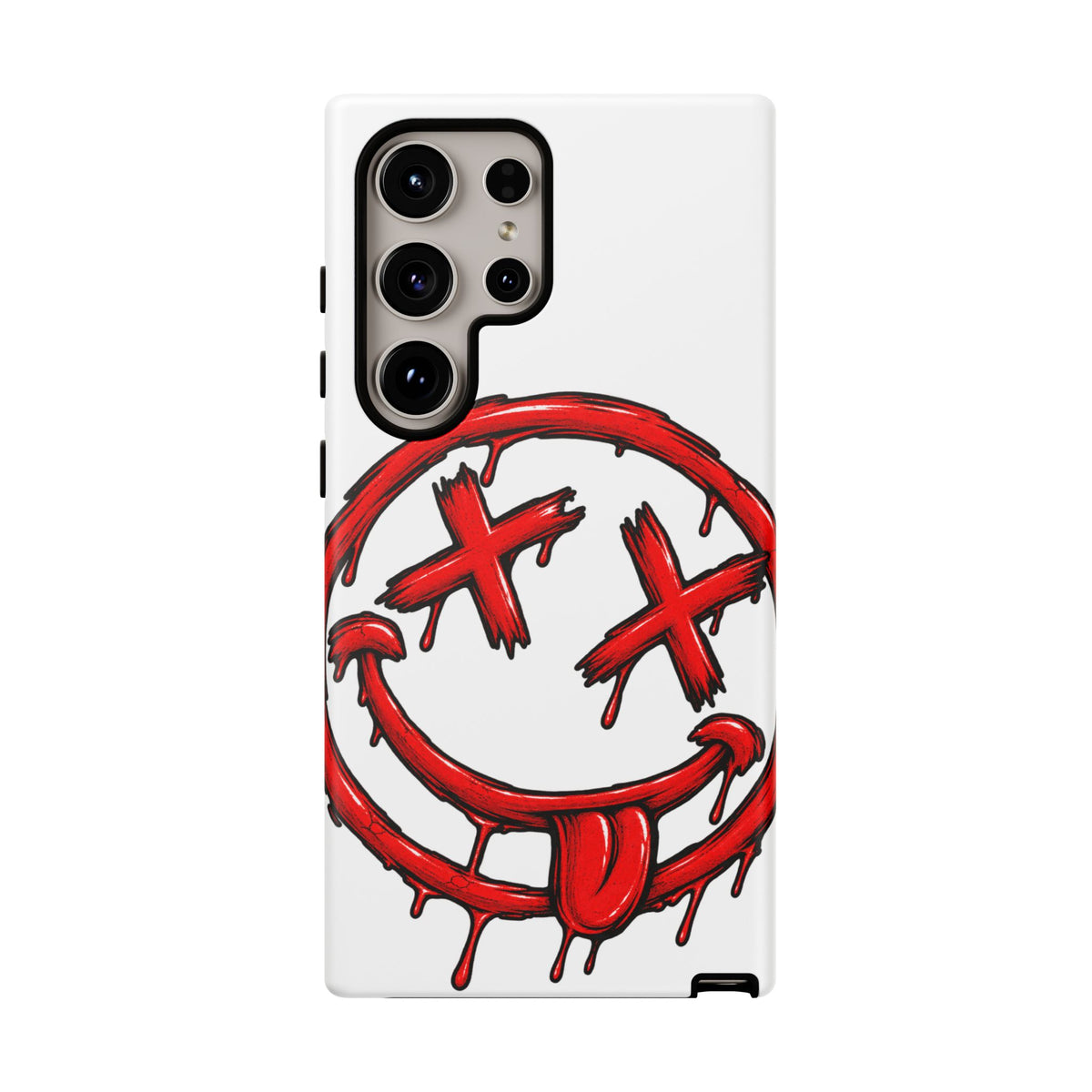 Grunge Dripping Smile Phone Case