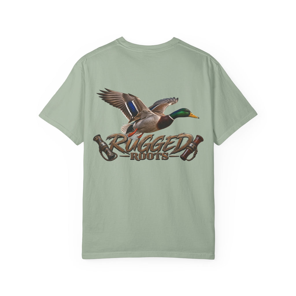 Mallard Duck Flying T-Shirt — Rugged Roots Hunting Tee