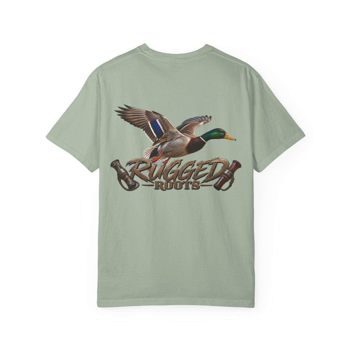 Mallard Duck Flying T-Shirt — Rugged Roots Hunting Tee