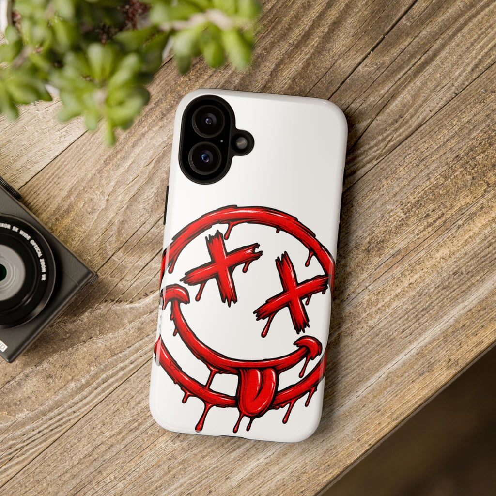 Grunge Dripping Smile Phone Case