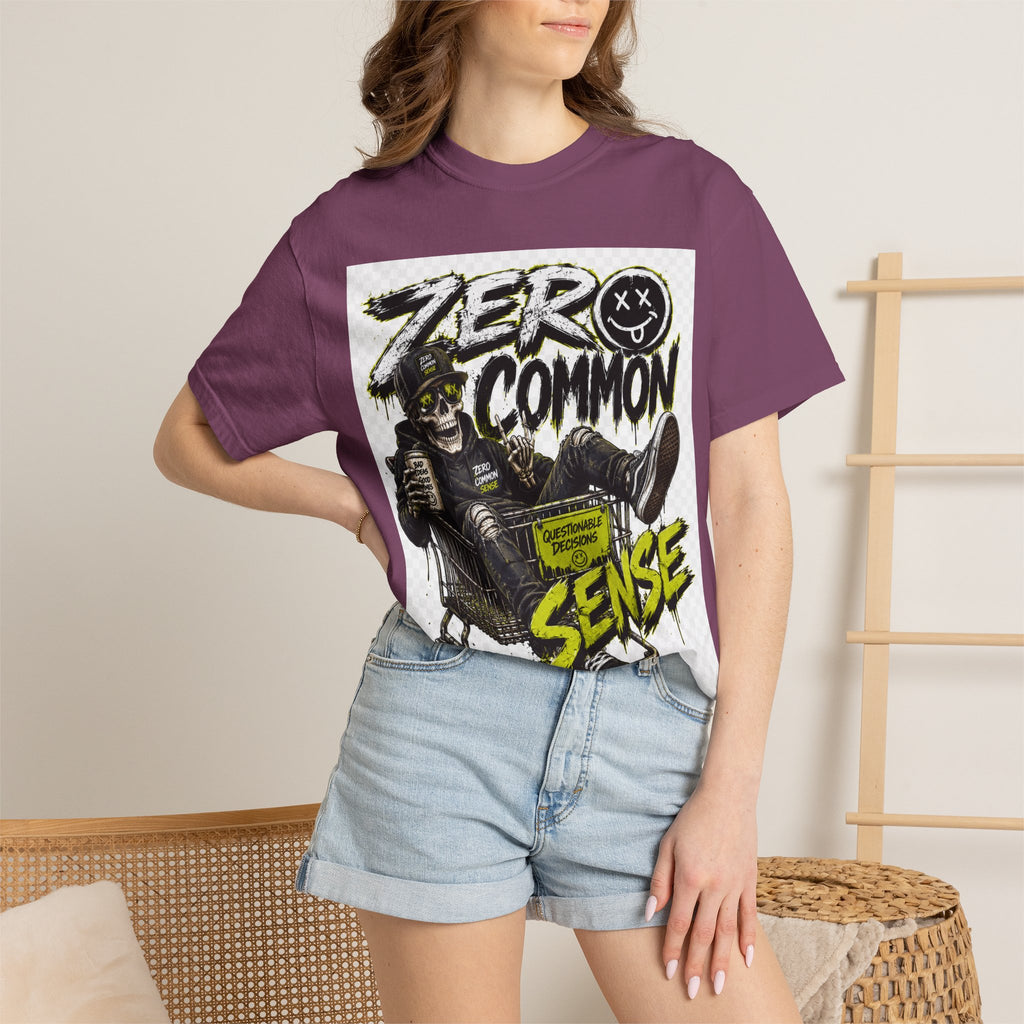 Zero Common Sense Skateboard Graphic T-Shirt