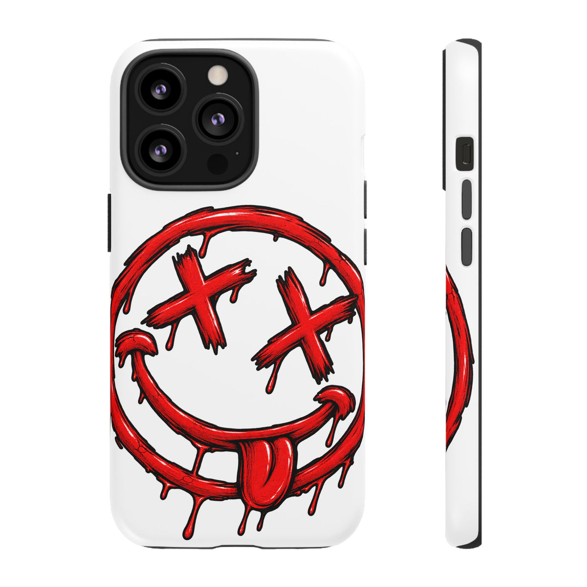 Grunge Dripping Smile Phone Case
