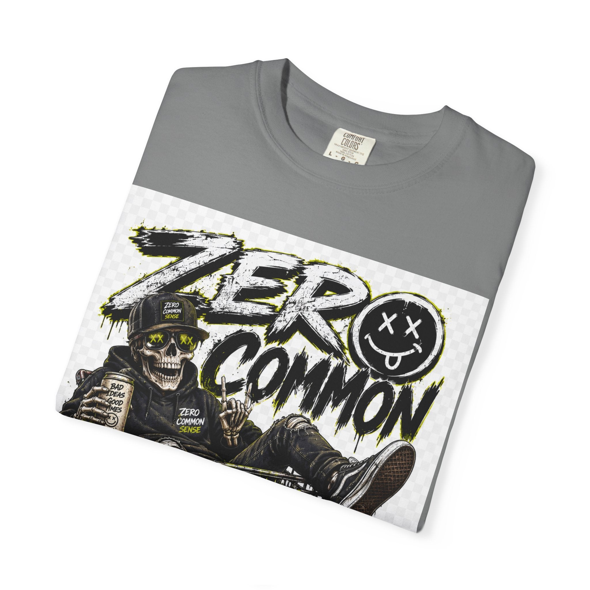 Zero Common Sense Skateboard Graphic T-Shirt