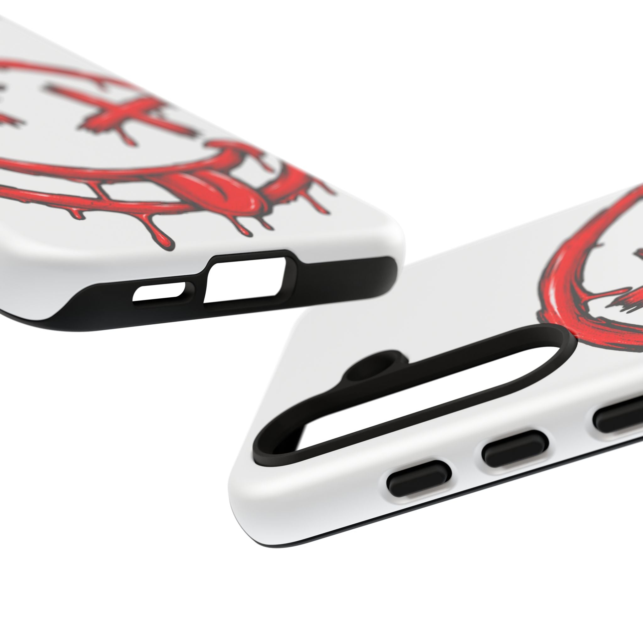 Grunge Dripping Smile Phone Case