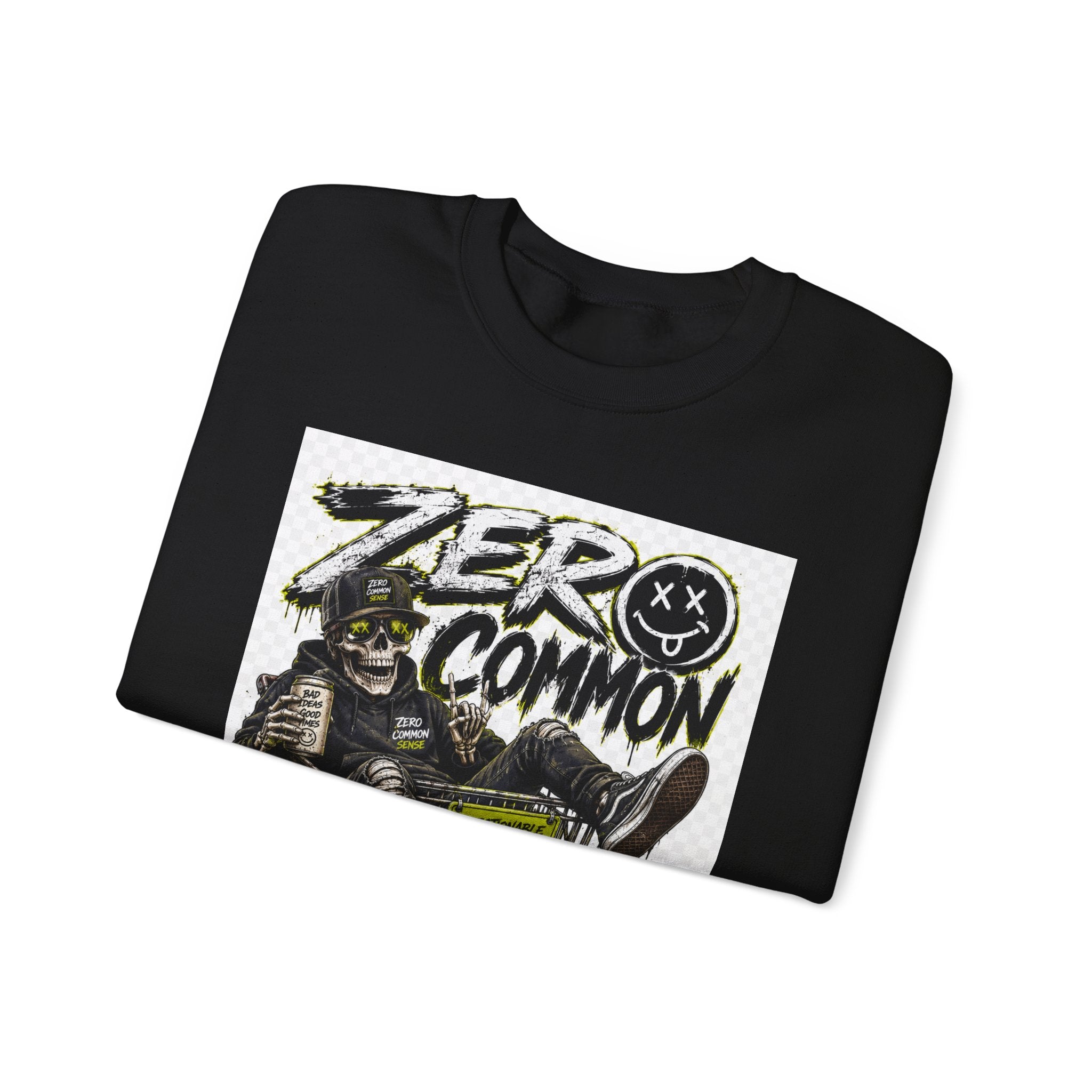 Zero Common Sense Crewneck Sweatshirt