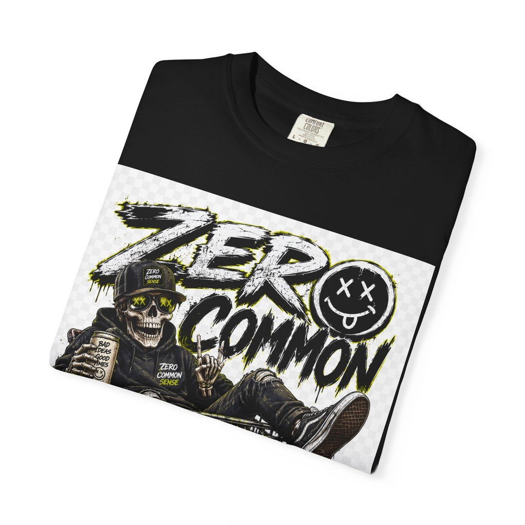 Zero Common Sense Skateboard Graphic T-Shirt